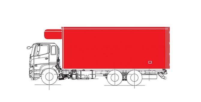 HINO 500 18т Фургон-рефрижератор