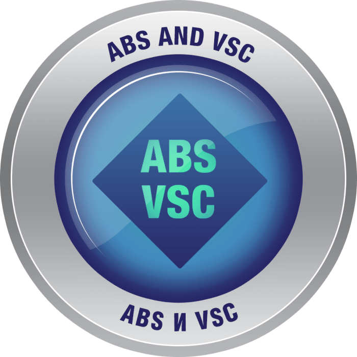 Наличие ABS и VSC (для шасси общего назначения)